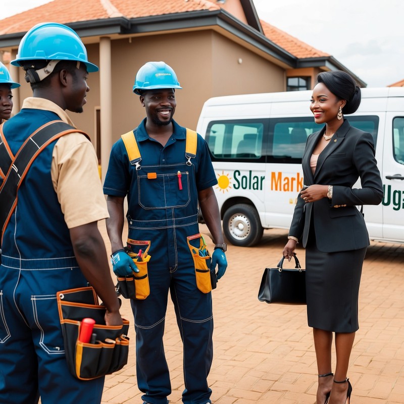 solar market Uganda promo