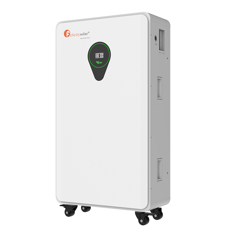 Felicity FLA48500TG2 25kWh LiFePO4 Battery for Residential solar backup, Small office backup power, Retail and commercial energy storage 95% DoD, 6000+ Cycles, RS485/CAN, Floor-Mounted, 7-Yea