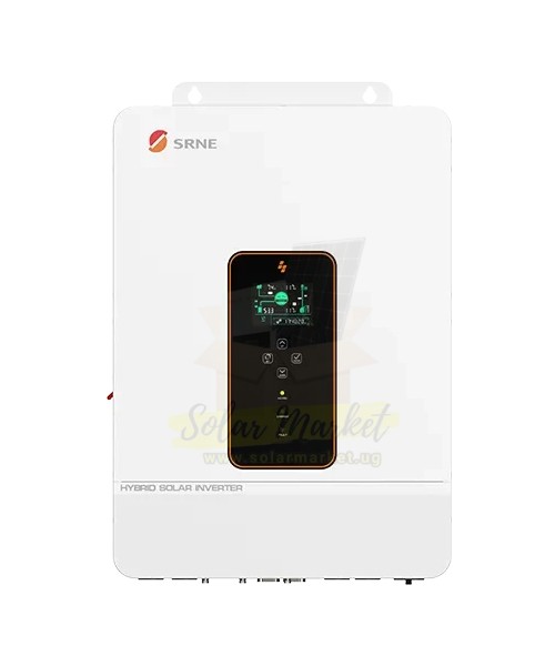 SRNE 10KW 48V Hybrid Solar Inverter – 200A MPPT, Dual MPPT, Single-Phase, 500V PV Input