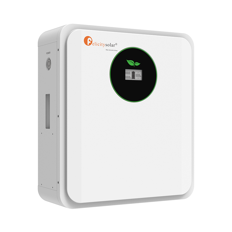 Felicity FLA24100 2.56kWh 25.6V 100Ah LiFePO4 Battery For Home Solar Backup, Small Office Power Storage Floor-Mounted