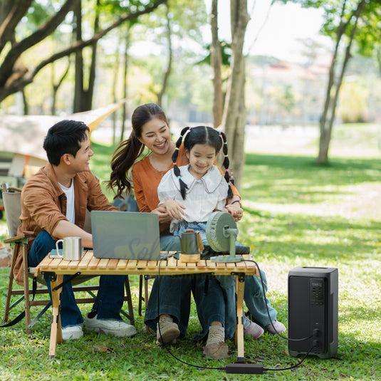 Ecoflow DELTA 3 2000 Air Portable Power Station for Home backup and Small office backup