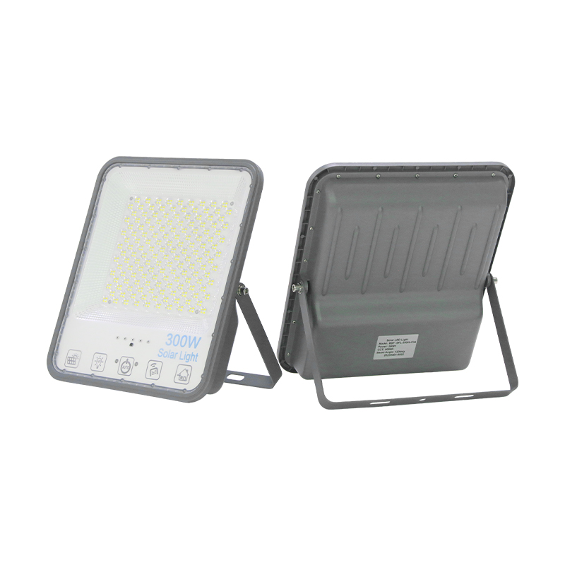 Entelechy 300W Solar Street Light with 40W Mono Solar Panel for Outdoor Area and Security Lighting 6V 36000mAh LiFePO4 Battery IP66 120 Degree Beam 3000-6500K 3-Year Warranty (BST-SFL-300W-F04)