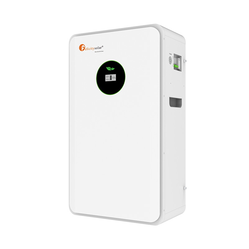 Felicity FLA48100 5.12kWh 51.2V 100Ah LiFePO4 Battery For Home Solar Backup, Scalable Storage, Small Commercial Power Storage Floor-Mounted