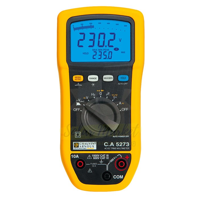 Chauvin Arnoux CA 5273 True RMS Digital Multimeter – Industrial Grade AC/DC Tester | Sold by Baseline Africa on Solar Market Uganda