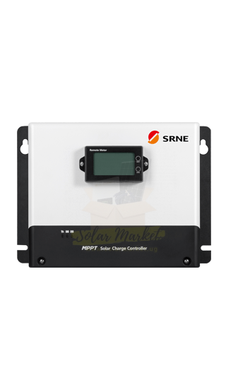 SRNE 100A MPPT Charge Controller for Off-Grid Solar Systems 12V/24V/36V/48V Auto-Detect 250V Open Circuit Voltage 1-10 Unit Parallel Capacity Built-in Bluetooth (MC48100N25)