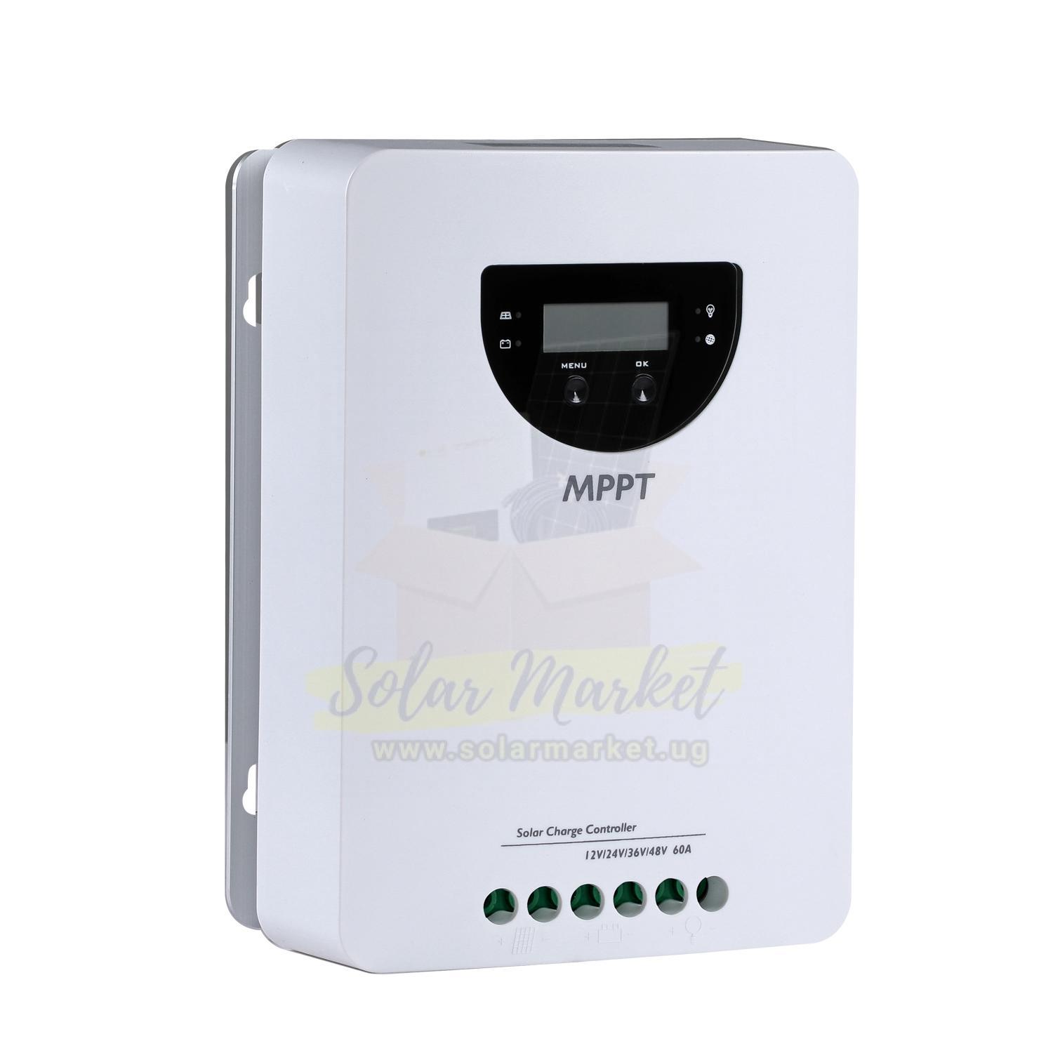 Altop 40A MPPT Charge Controller for Off-Grid Solar Systems 12V/24V Auto-Detect 100VDC Max PV Input 3 Years Warranty (DQ1303B40-01)