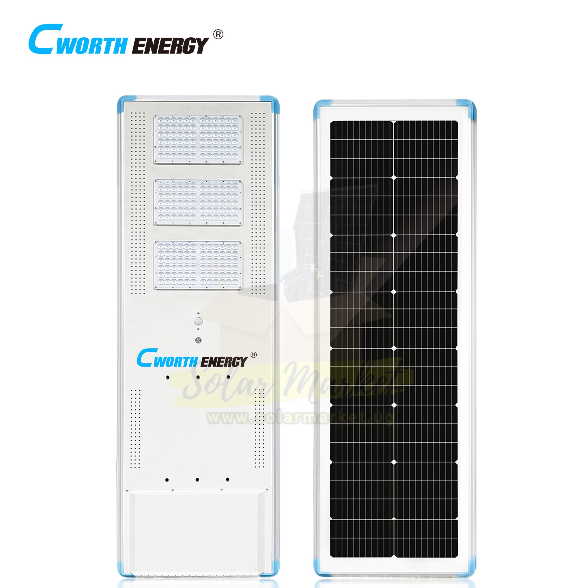 100W C1-100W All-in-one Street Light Uganda