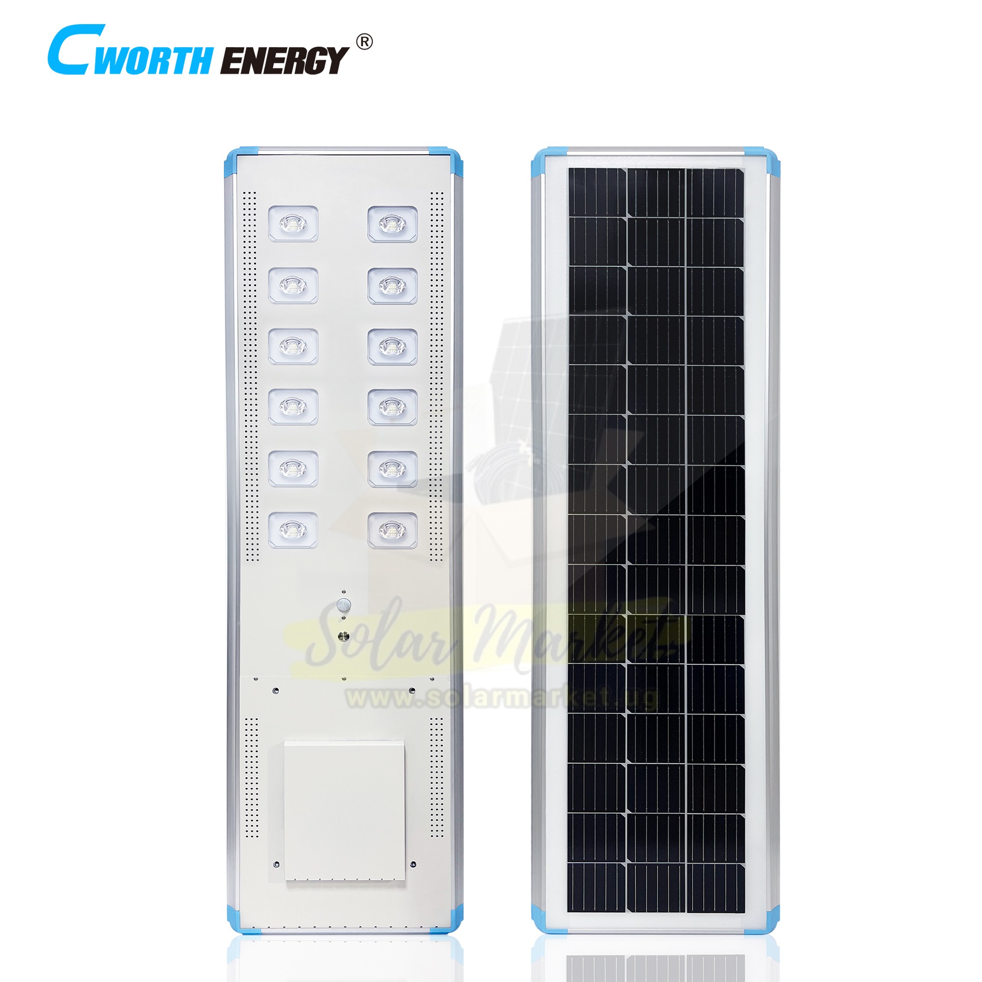 100W C2-100W new update from 80w  All-in-one Street Light Uganda