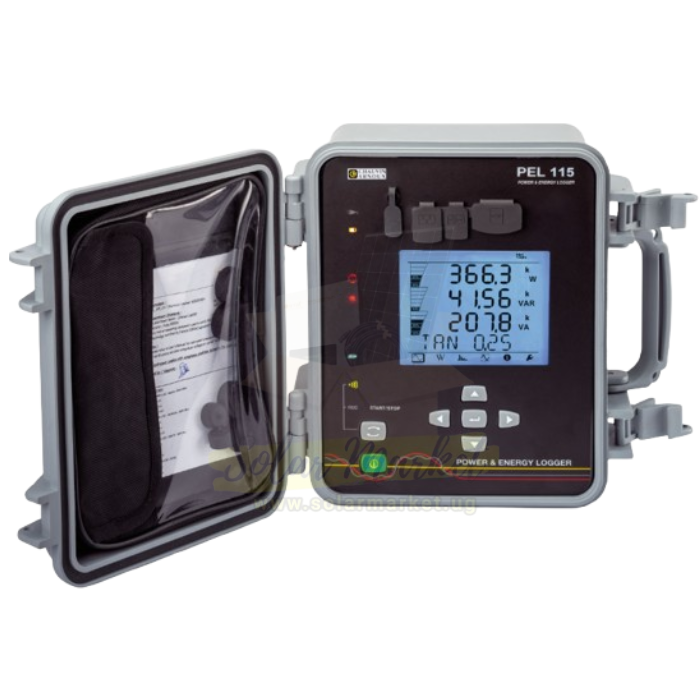 Chauvin Arnoux PEL 106 Power & Energy Logger – IP67 Multi-Channel Logger with Wi-Fi, GPRS, Android App & SD Logging