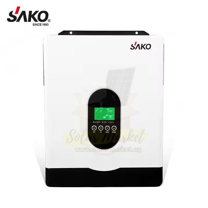 Sako 1kVA Off-Grid MPPT Solar Inverter – Pure Sine Wave, 12V, 80A MPPT Charger