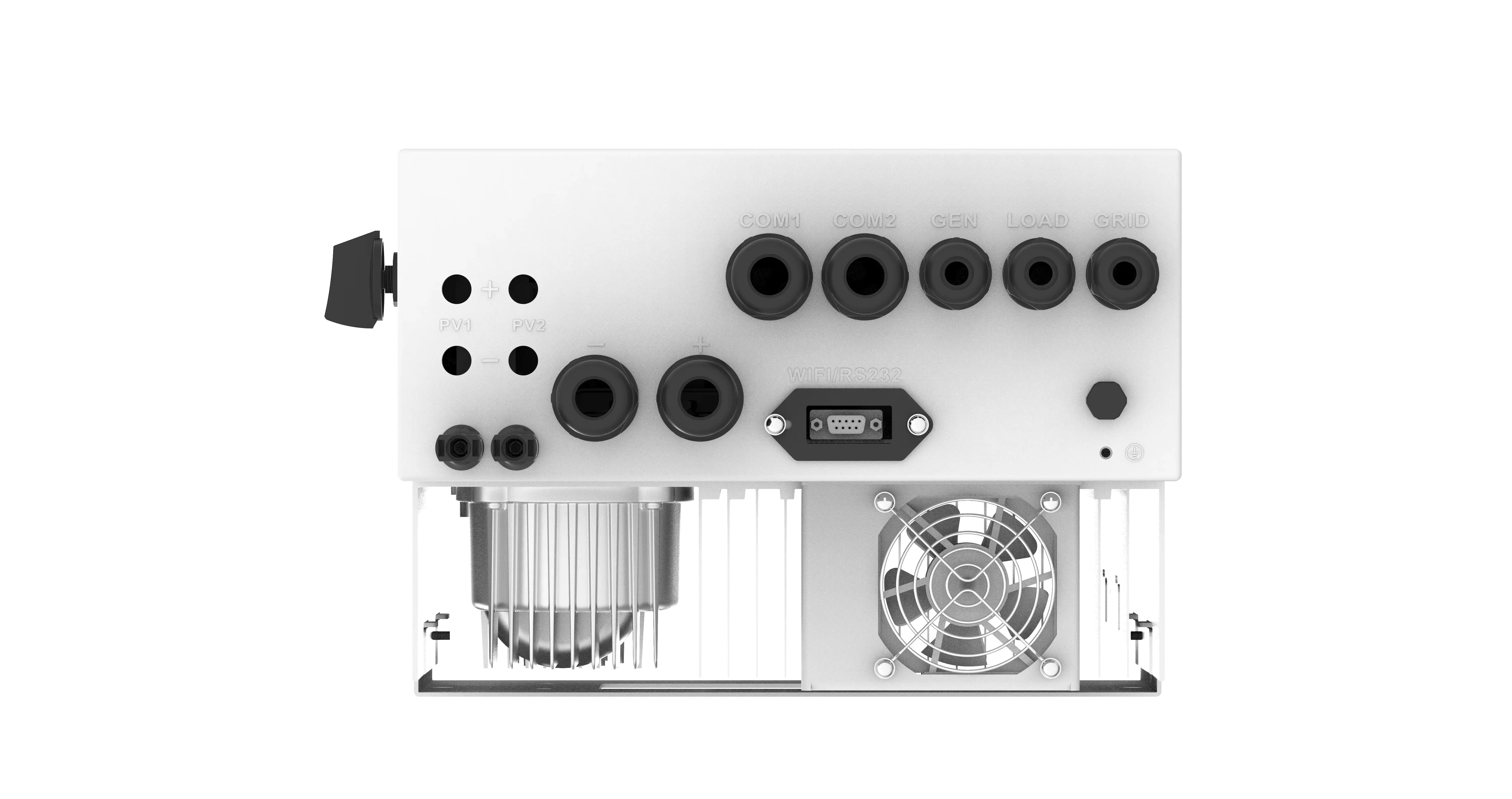 3kW 48V DEYE Hybrid Inverter SUN-3K-SG04LP1-EU in Uganda