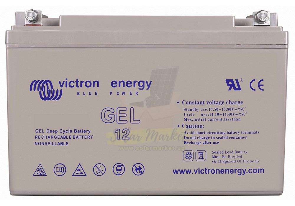 Victron 12Vdc 220Ah Gel Battery | Long-Life Solar & Backup Power | Zetin Solar Uganda
