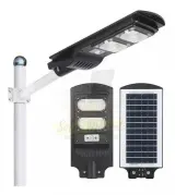 Altop 100W Solar LED Street Light for Outdoor Area Lighting 4-5m Mounting Height 5730 LED 88PCS 3000-6000K LiFePO4 3.2V 6AH Battery 2-Year Warranty (0426B100-01)