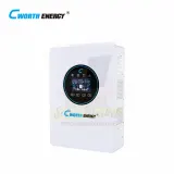 Cworth 6kW High Voltage Hybrid Inverter for Home and Small Business Backup 48V 230VAC Output 500V PV Open Circuit Dual MPPT 120A Charge 12-Unit Parallel Expandable (CE-H6K)