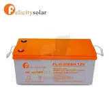 150Ah Solar Battery Gel Deep Cycle Solar Battery Felicity