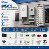 Deye Complete Solar System for Commercial and Large-scale retail (60kwh HV)