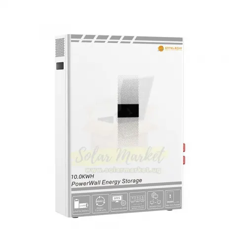 Entelechy 10.25kWh 51.2V 200Ah Powerwall Lithium Battery for Home and Small Business Backup with 95% DoD, 6000 Cycles, RS485/CAN/RS232 Communication, IP21 (BST-PWBA48200)