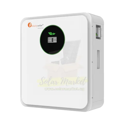 Felicity FLA24100 2.56kWh 25.6V 100Ah LiFePO4 Battery For Home Solar Backup, Small Office Power Storage Floor-Mounted