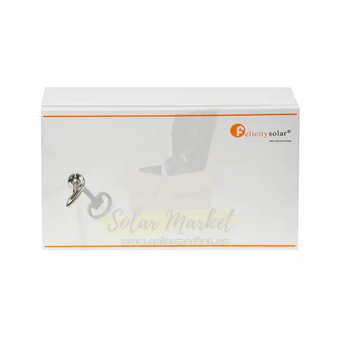Felicity 8-String PV Combiner Box for Solar Array Consolidation 100A DC 500V Surge Protection DC Switch Disconnector (PVCB0801)