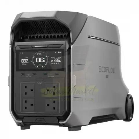 Ecoflow DELTA Pro 3 4kWh Portable Power Station for Home Backup and Outdoor Use EV-Grade LFP Battery 4000W AC Output Dual 120V/240V Expandable to 48kWh 5-Year Warranty