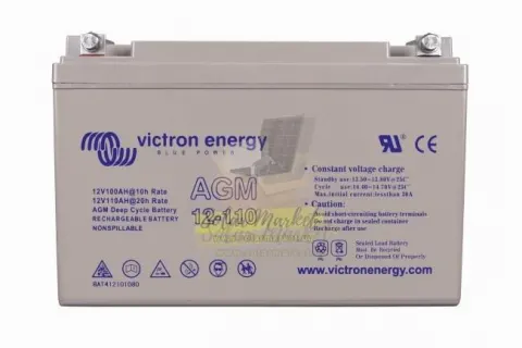 110Ah 12V Victron AGM Deep Cycle Solar Battery