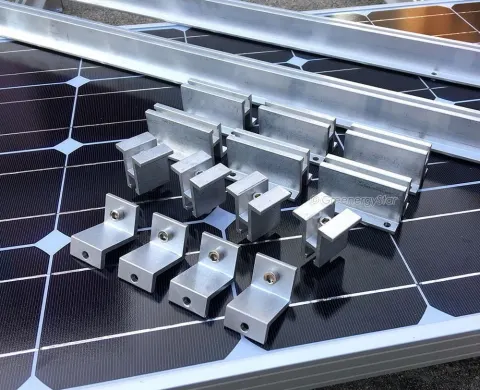 1kW Panel Stand Max Solar Panel Aluminium Mounting Assembly Solar Market Uganda