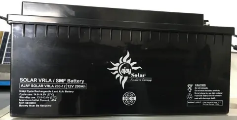 Ajay 200Ah 12V Sealed Maintenance Free Solar Battery