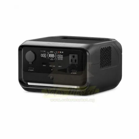 Ecoflow RIVER 3 Plus 286Wh Portable Power Station for Home Backup and Outdoor Use Pure Sine Wave 600W AC Output LiFePO4 Battery UPS <10 ms 5-Year Warranty