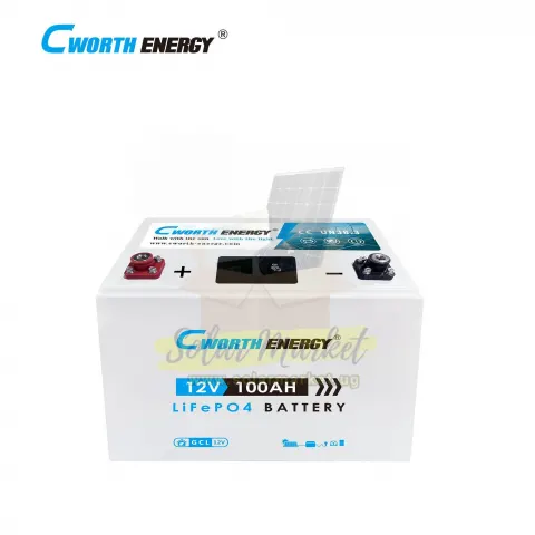 Cworth Energy Gcl 12100 12V 100Ah Lithium Battery 3 Years Warranty
