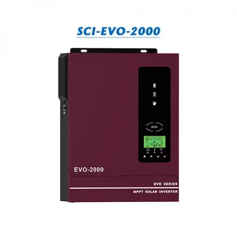 Anern 2kVA/1600W Hybrid Inverter for Home and Small Business Backup 12VDC 230VAC Output MPPT 30-400VDC 80A Charger Pure Sine Wave IP21 (AN-SCI-EVO-2000)