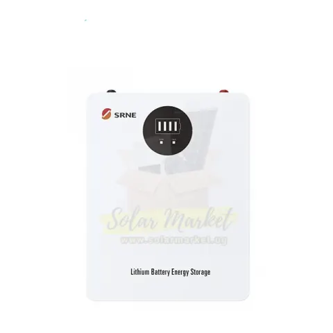 SRNE 2.56kWh LFP Lithium Battery for Home and Small Business Backup 25.6V 100Ah CAN RS485 USB IP30 Natural Cooling (EOS02B-24)