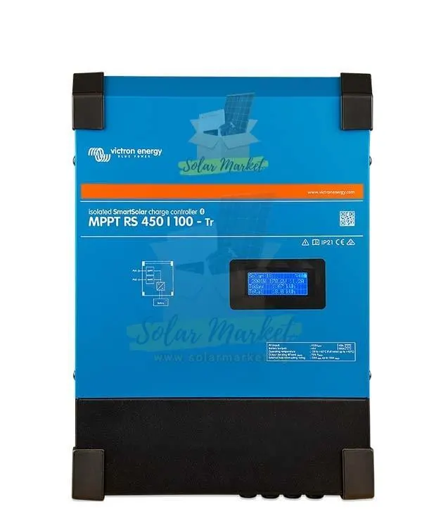 Victron 450/100 MPPT Charge Controller 48V HV for Commercial solar power, Large residential, Telecom and off-grid