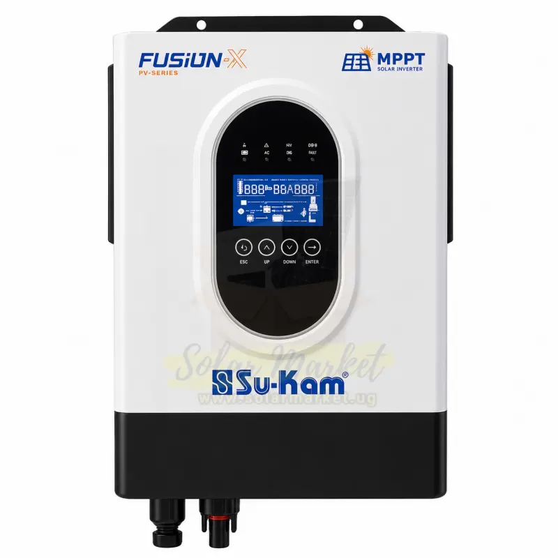 Sukam 3kW Hybrid Inverter for Home backup power and Small business backup (FX3200-24S)