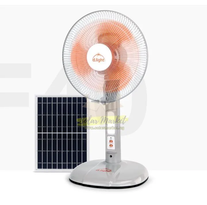Dlight DC Solar Fan