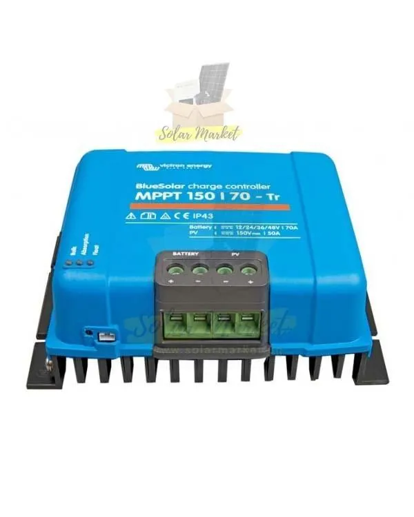 Victron 150/70 VE.Can MPPT Charge Controller 48V HV for Off-grid solar power, Hybrid solar, Telecom and remote