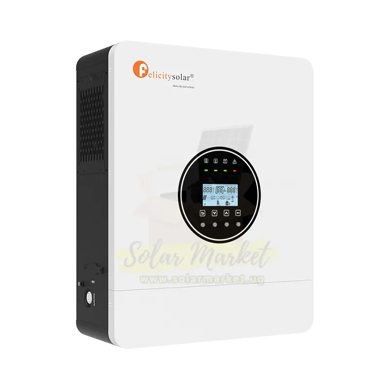Felicity IVEM6048 Hybrid Inverter 6kVA 48V, 12 Parallel, BMS Communication, for Residential Solar, Small Commercial Solar, Off-grid and Hybrid