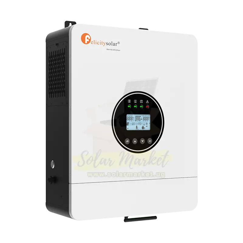 Felicity 6kVA/6000W Hybrid Inverter for Home and Small Business Backup 48V 50/60Hz 100A MPPT 6000W PV Input WiFi and 4G Ready (IVEM6048-II)