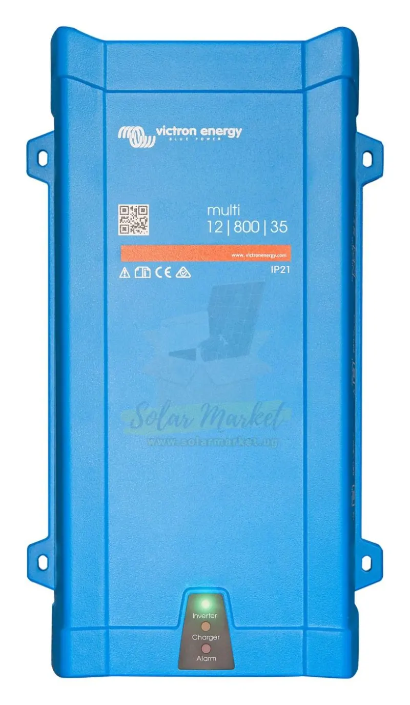 Victron Multiplus 12/800/35 Inverter Charger 12V Single Phase for Residential solar, Small commercial solar, Mobile power