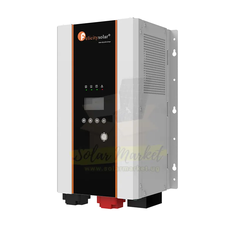 Felicity 3.5kVA 2800W Low Frequency Hybrid Inverter for Home and Small Business Backup 24VDC Input 50/60Hz Output Lithium Battery Communication (IVPS3524)